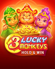 3 Lucky Monkeys Hold & Win