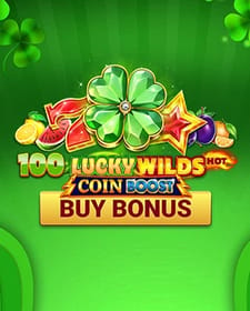 100 Lucky Wilds Hot Coin Boost