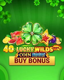 40 Lucky Wilds Hot Coin Boost