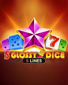 5 Glossy Dice