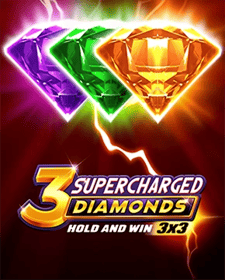 3 Supercharged Diamonds: Hold and Win