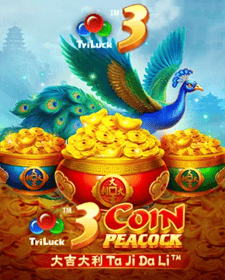 3 Coin Golden Peacock