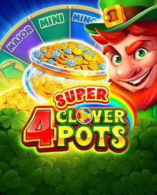 4 Super Clover Pots