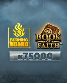 Book of Faith Burning Board