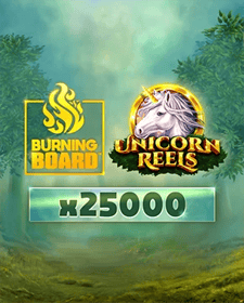 Unicorn Reels Burning Board