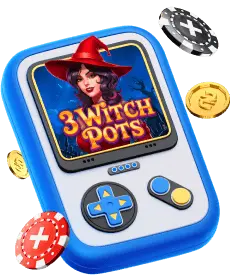 ТІЛЬКИ<br>НА FIRST - 3 Witch Pots<br>від Endorphina