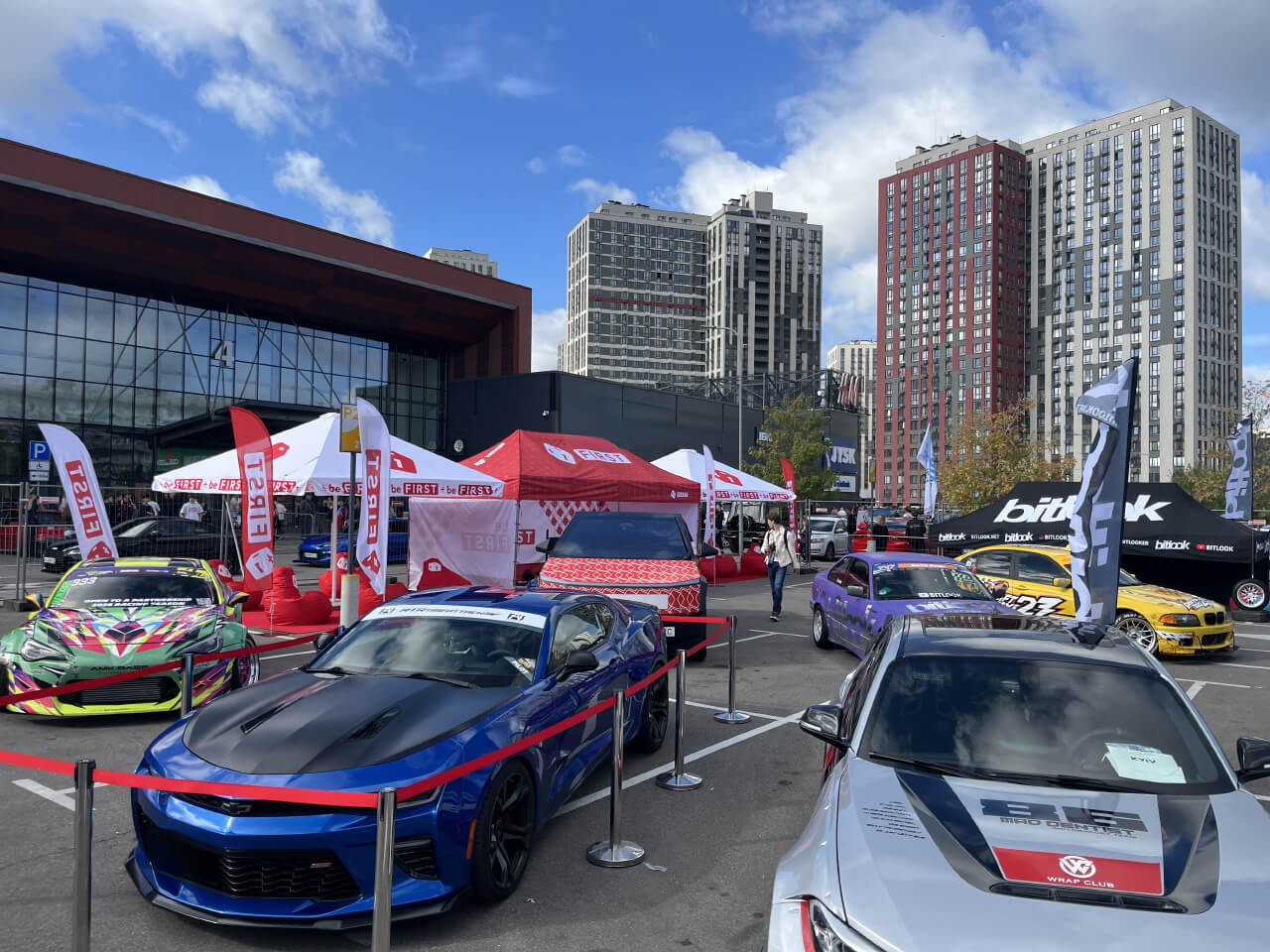 FIRST × Bitlook на Kyiv Car Fest: підтримка авто комʼюніті та драйв дрифту