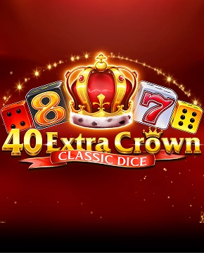 40 Extra Crown Classic Dice - Golden Coins Link