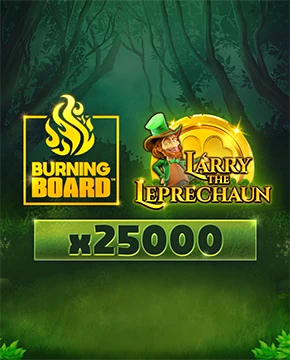 Larry the Leprechaun Burning Board